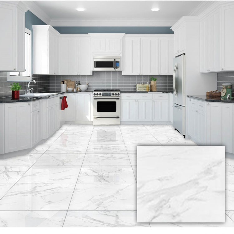 White 5065 Ash Marble Tile